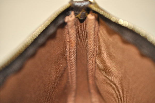 Authentic Louis Vuitton Monogram Pochette Accessoires Pouch M51980 LV 0859I