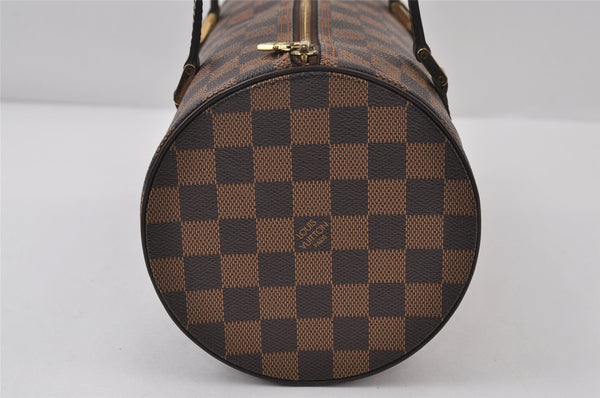 Authentic Louis Vuitton Damier Papillon 30 Hand Bag Purse N51303 LV 0859J