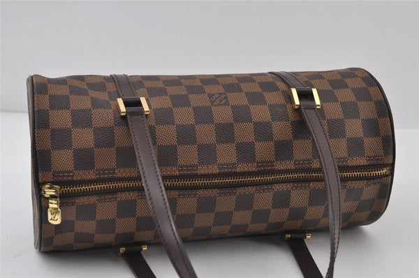 Authentic Louis Vuitton Damier Papillon 30 Hand Bag Purse N51303 LV 0859J