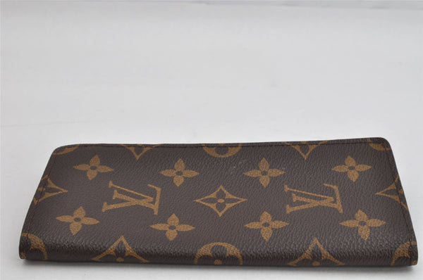 Authentic Louis Vuitton Monogram Etui Lunette Simple M62962 Glasses Case 0859K