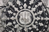 Authentic HERMES Carre 90 Scarf "LES CLES" Silk Gray 0860J