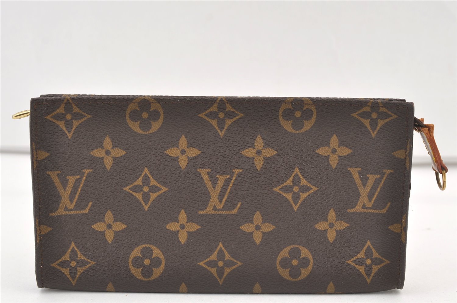 Authentic Louis Vuitton Monogram Pouch For Bucket GM LV 0860K