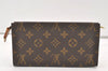Authentic Louis Vuitton Monogram Pouch For Bucket GM LV 0860K