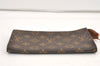 Authentic Louis Vuitton Monogram Pouch For Bucket GM LV 0860K