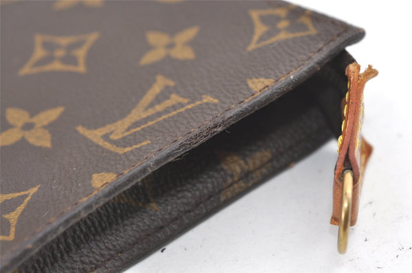 Authentic Louis Vuitton Monogram Pouch For Bucket GM LV 0860K