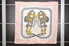 Authentic HERMES Carre 90 Scarf "BRIDES de GALA par" Silk Pink 0861J