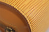 Authentic Louis Vuitton Epi Dauphine Cosmetic Pouch Yellow M48449 Junk 0862K