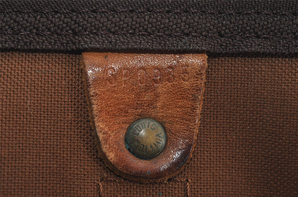 Authentic Louis Vuitton Monogram Keepall 55 Travel Boston Bag M41424 LV 0863I