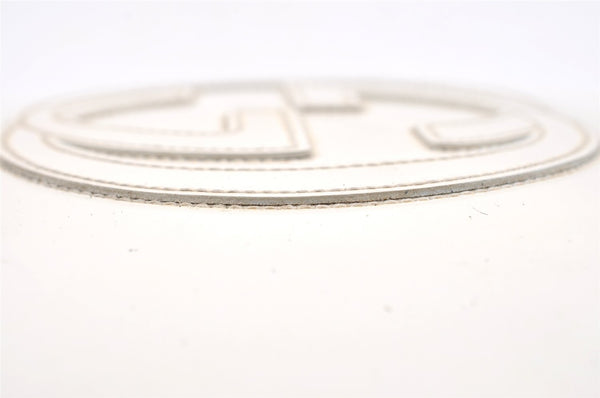 Authentic GUCCI Vintage SOHO Shoulder Hand Bag Purse Enamel White Junk 0865J