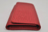 Authentic Louis Vuitton Epi Multicles 4 Key Case Red M63827 LV 0865K