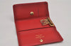 Authentic Louis Vuitton Epi Multicles 4 Key Case Red M63827 LV 0865K