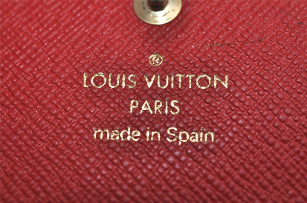 Authentic Louis Vuitton Epi Multicles 4 Key Case Red M63827 LV 0865K