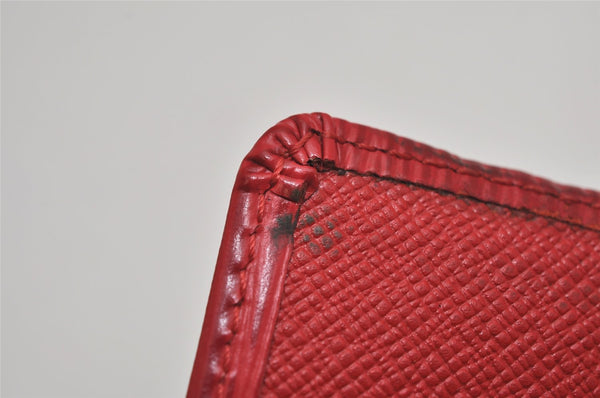 Authentic Louis Vuitton Epi Multicles 4 Key Case Red M63827 LV 0865K