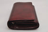 Authentic Cartier Happy Birthday Bifold Wallet Enamel Bordeaux Red Box 0866K