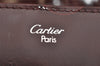 Authentic Cartier Happy Birthday Bifold Wallet Enamel Bordeaux Red Box 0866K