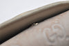 Authentic GUCCI Sukey Guccissima GG Leather Long Wallet Purse 282431 White 0867K