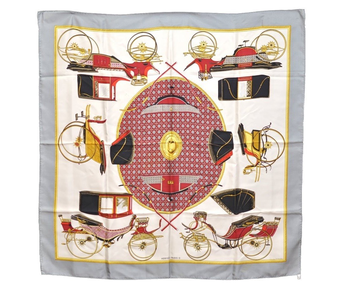 Authentic HERMES Carre 90 Scarf 