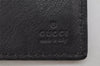 Authentic GUCCI Guccissima GG Leather Long Wallet Purse 233154 Black 0873K