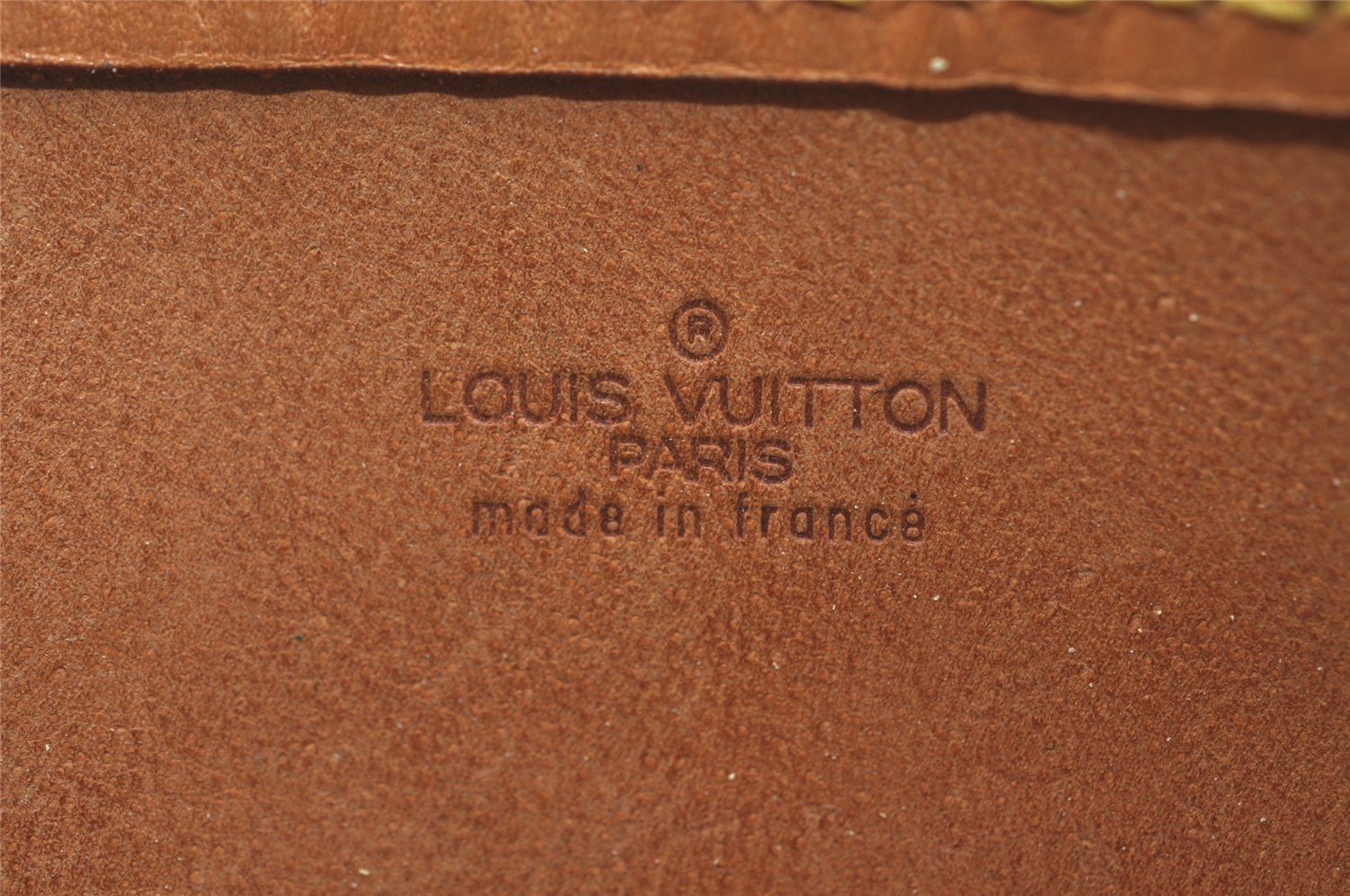 Authentic Louis Vuitton Monogram Bucket PM Shoulder Bag Old Model Junk 0874I