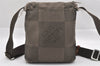 Authentic Louis Vuitton Damier Geant Citadin PM Shoulder Bag M93043 Brown 0875J