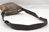 Authentic Louis Vuitton Damier Geant Citadin PM Shoulder Bag M93043 Brown 0875J