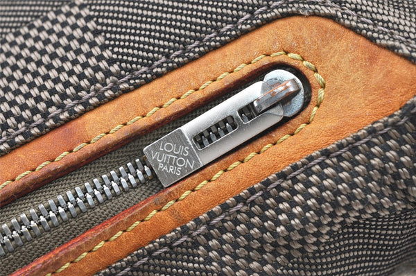 Authentic Louis Vuitton Damier Geant Citadin PM Shoulder Bag M93043 Brown 0875J