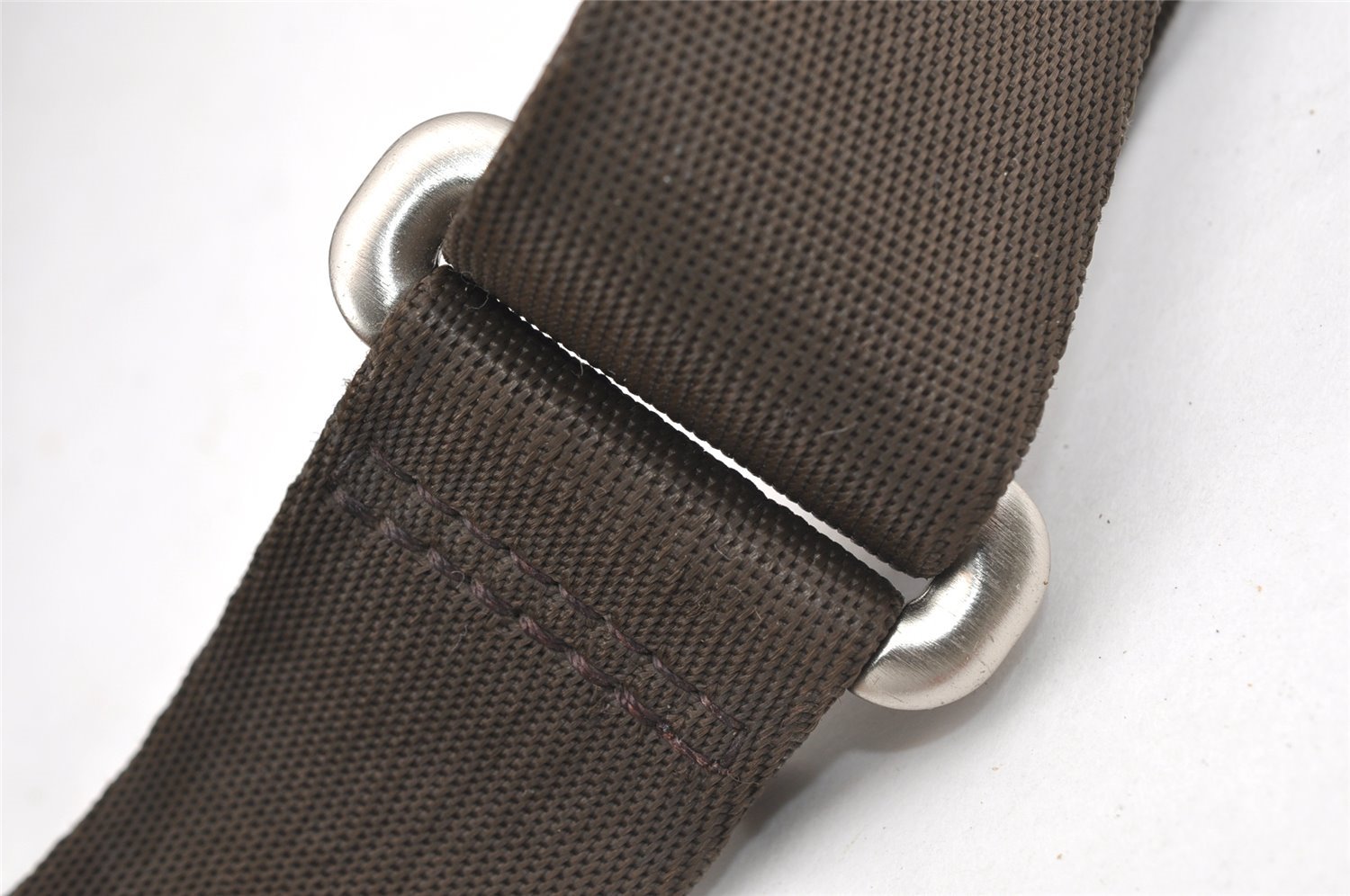 Authentic Louis Vuitton Damier Geant Citadin PM Shoulder Bag M93043 Brown 0875J