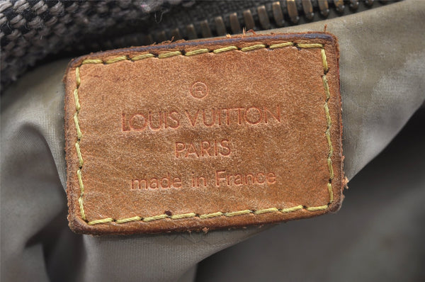 Authentic Louis Vuitton Damier Geant Citadin PM Shoulder Bag M93043 Brown 0875J