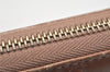 Auth GUCCI Lovely Heart Guccissima GG Leather Long Wallet 282477 Brown 0875K