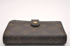 Auth Louis Vuitton Monogram Porte Monnaie Billets Viennois M61663 Wallet 0876J