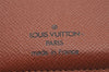 Auth Louis Vuitton Monogram Porte Monnaie Billets Viennois M61663 Wallet 0876J