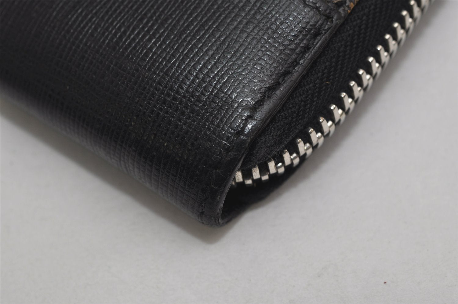 Authentic FENDI Vintage Zucca Long Wallet Purse PVC Leather Brown 0876K