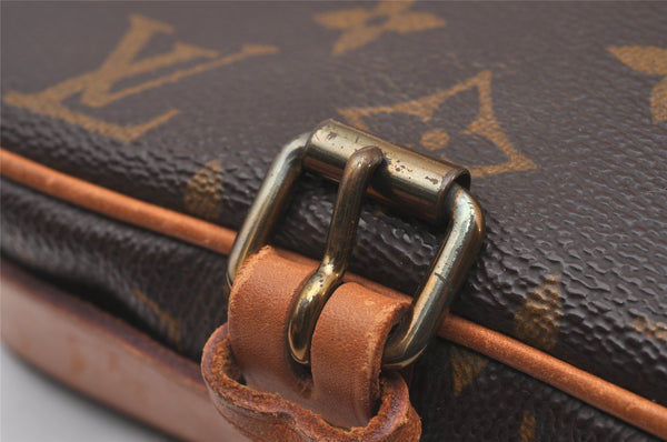 Authentic Louis Vuitton Monogram Cartouchiere PM M51254 Shoulder Cross Bag 0877I