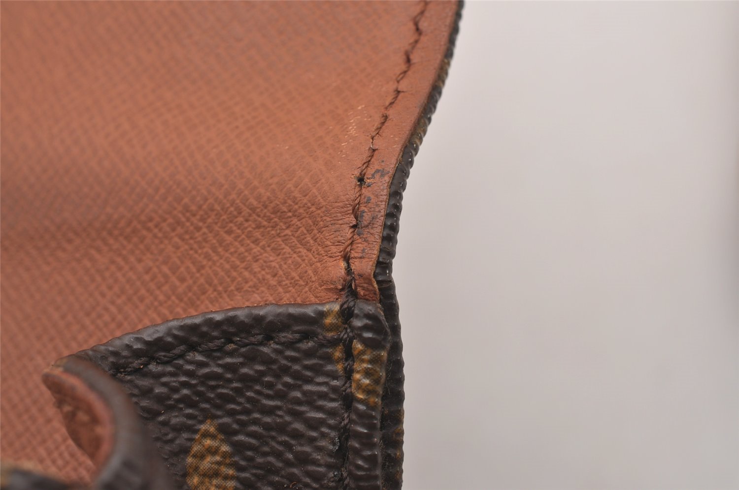 Authentic Louis Vuitton Monogram Cartouchiere PM M51254 Shoulder Cross Bag 0877I