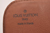 Authentic Louis Vuitton Monogram Cartouchiere PM M51254 Shoulder Cross Bag 0877I