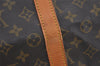 Authentic Louis Vuitton Monogram Keepall Bandouliere 55 M41414 Boston Bag 0878I