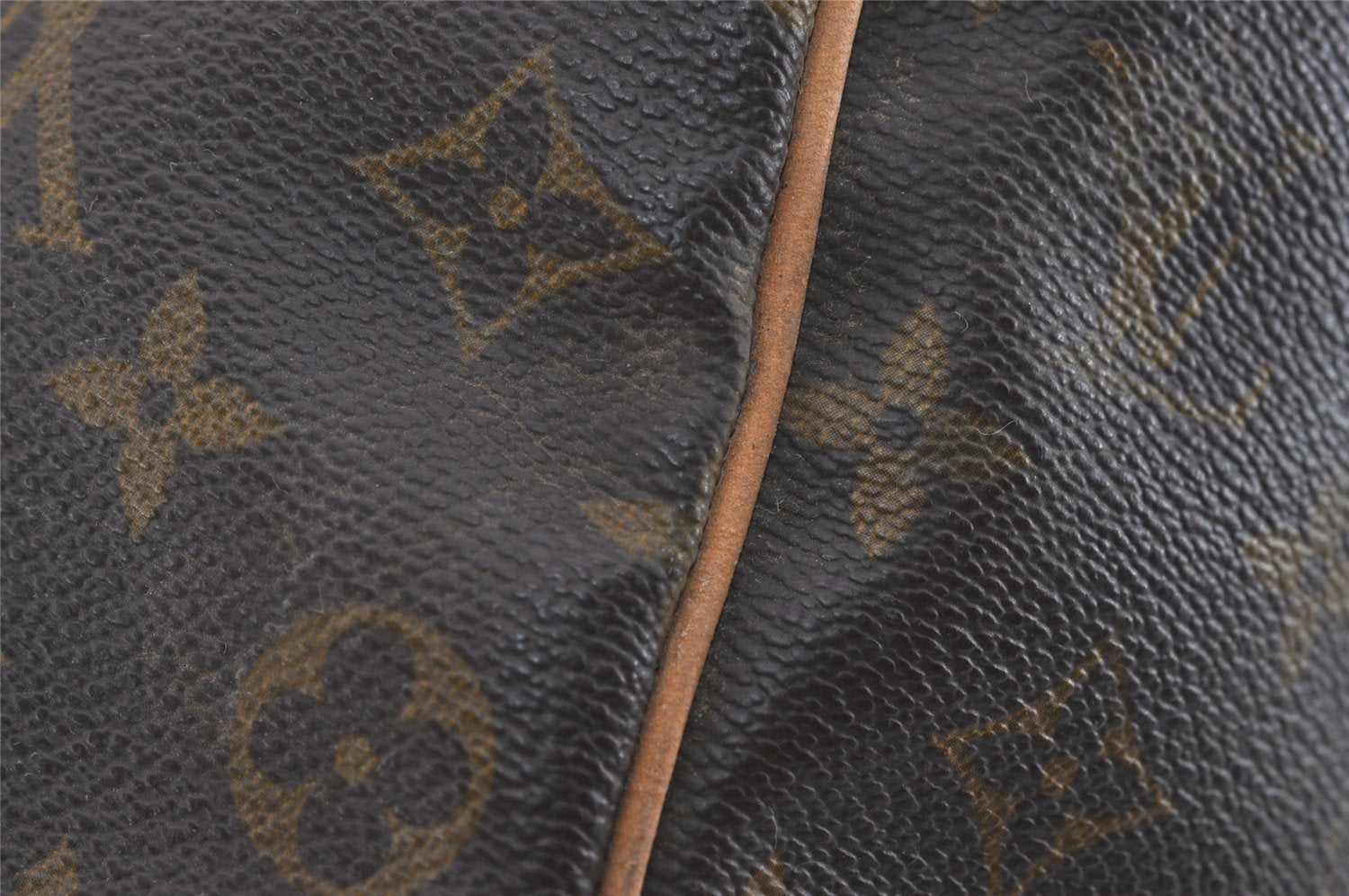 Authentic Louis Vuitton Monogram Keepall Bandouliere 50 M41416 Boston Bag 0880I