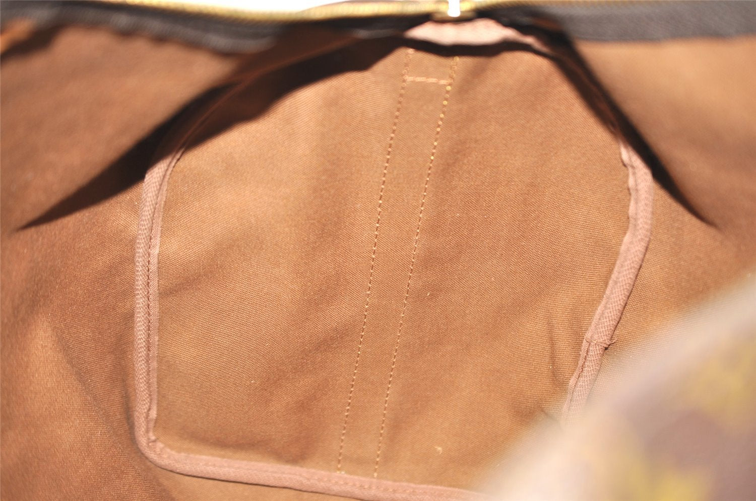 Authentic Louis Vuitton Monogram Keepall Bandouliere 50 M41416 Boston Bag 0880I