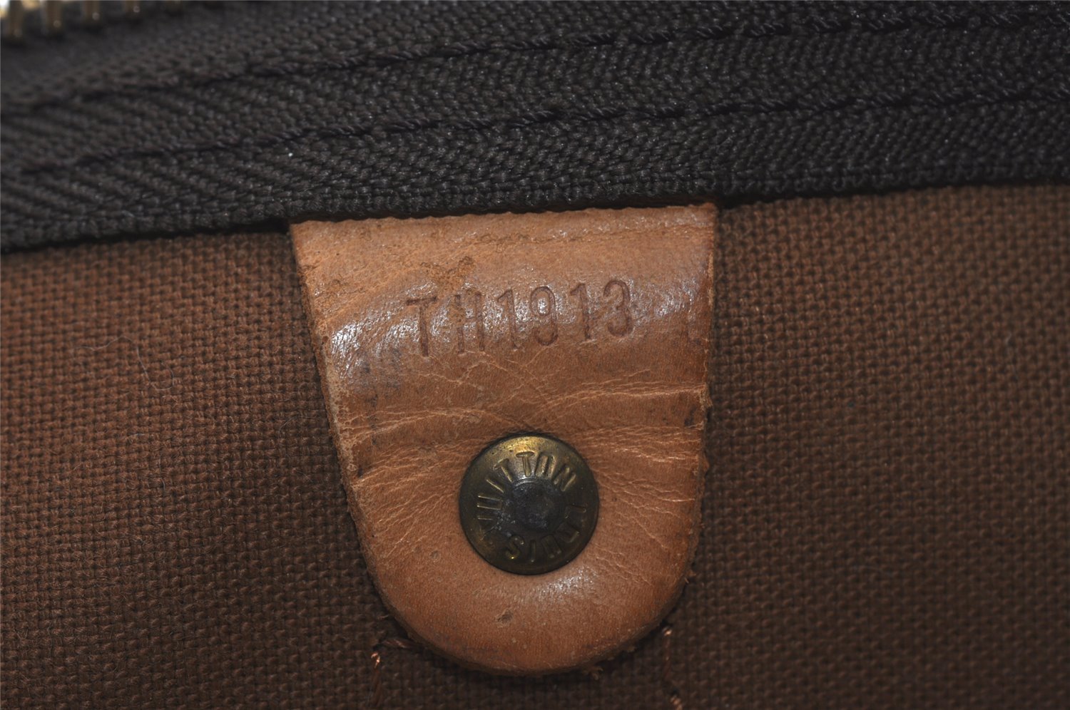 Authentic Louis Vuitton Monogram Keepall Bandouliere 50 M41416 Boston Bag 0880I