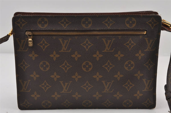 Authentic Louis Vuitton Monogram Enghien Shoulder Cross Bag M51205 LV 0881J