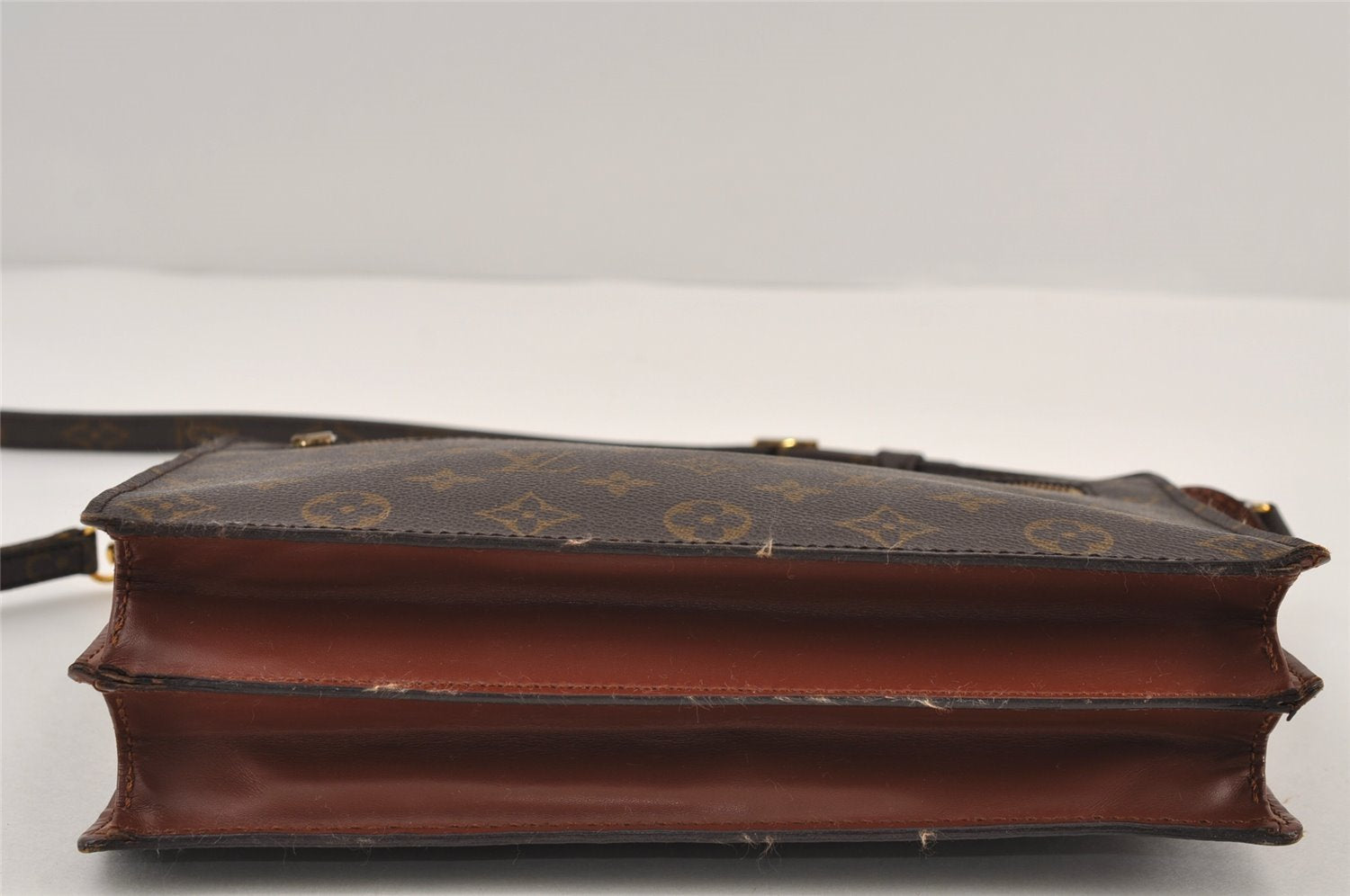 Authentic Louis Vuitton Monogram Enghien Shoulder Cross Bag M51205 LV 0881J