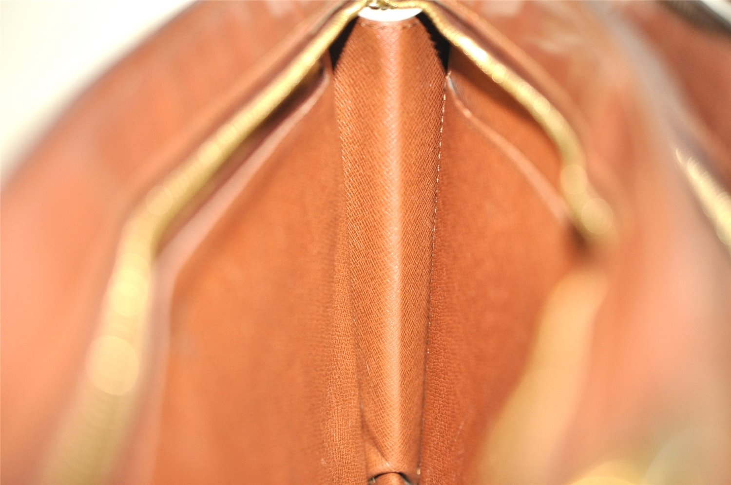 Authentic Louis Vuitton Monogram Enghien Shoulder Cross Bag M51205 LV 0881J