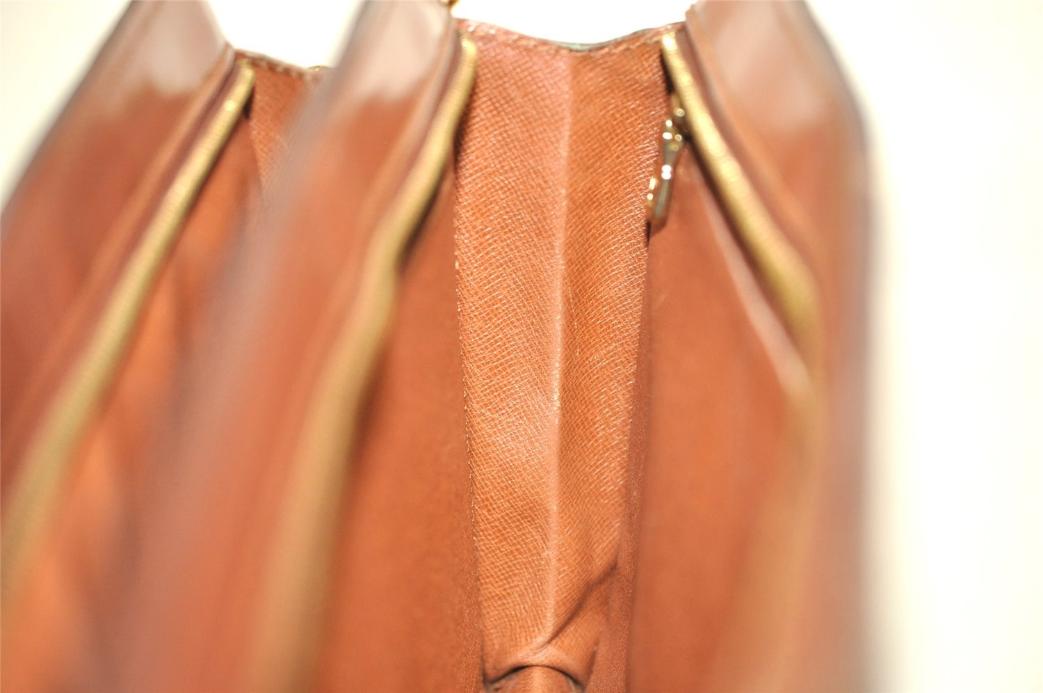 Authentic Louis Vuitton Monogram Enghien Shoulder Cross Bag M51205 LV 0881J