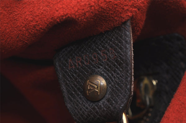 Authentic Louis Vuitton Damier Marais Bucket Shoulder Tote Bag N42240 LV 0882I