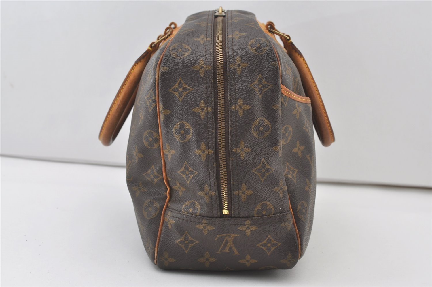 Authentic Louis Vuitton Monogram Deauville Hand Bag M47270 LV 0882J