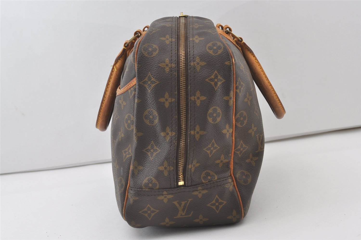 Authentic Louis Vuitton Monogram Deauville Hand Bag M47270 LV 0882J