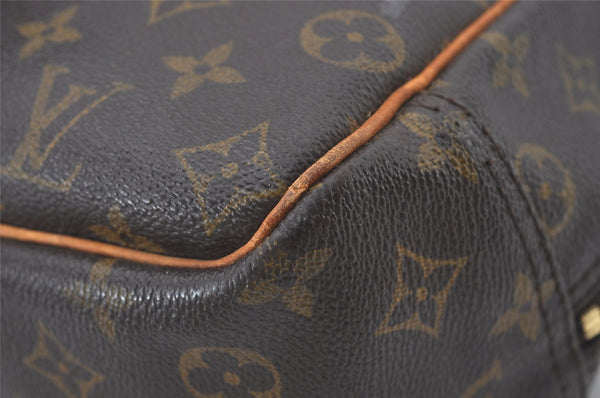 Authentic Louis Vuitton Monogram Deauville Hand Bag M47270 LV 0882J