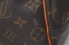 Authentic Louis Vuitton Monogram Deauville Hand Bag M47270 LV 0882J