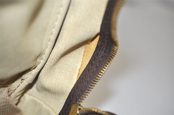 Authentic Louis Vuitton Monogram Deauville Hand Bag M47270 LV 0882J