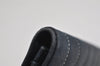 Authentic CHANEL Mademoiselle Lamb Skin Bifold Wallet Purse Pouch Black CC 0882K